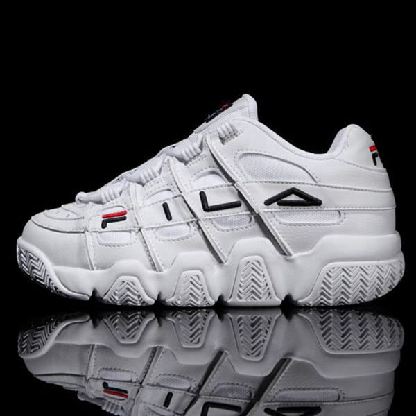 Sapatos De Estilo De Vida Fila Homem Branco - Fila Barricade Extreme 97 En Portugal,ONLF-59176